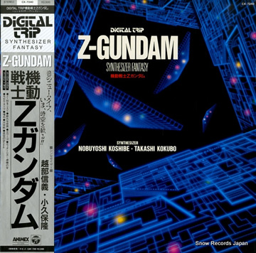 Digital Trip Z-Gundam Synthesizer Fantasy LP Record