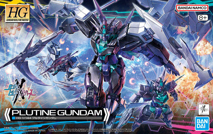 HGGBM 1/144 No.06 PFF-X7Ⅱ+/P9 Gundam Plutine(Eco-Pla)
