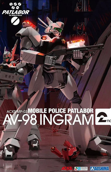 Aoshima ACKS 1/43 AV-98 Ingram Unit-2