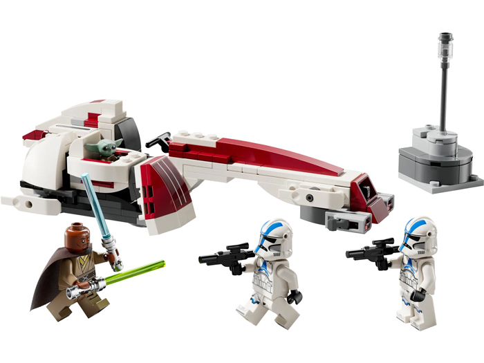 Lego The Mandalorian BARC Speeder Escape