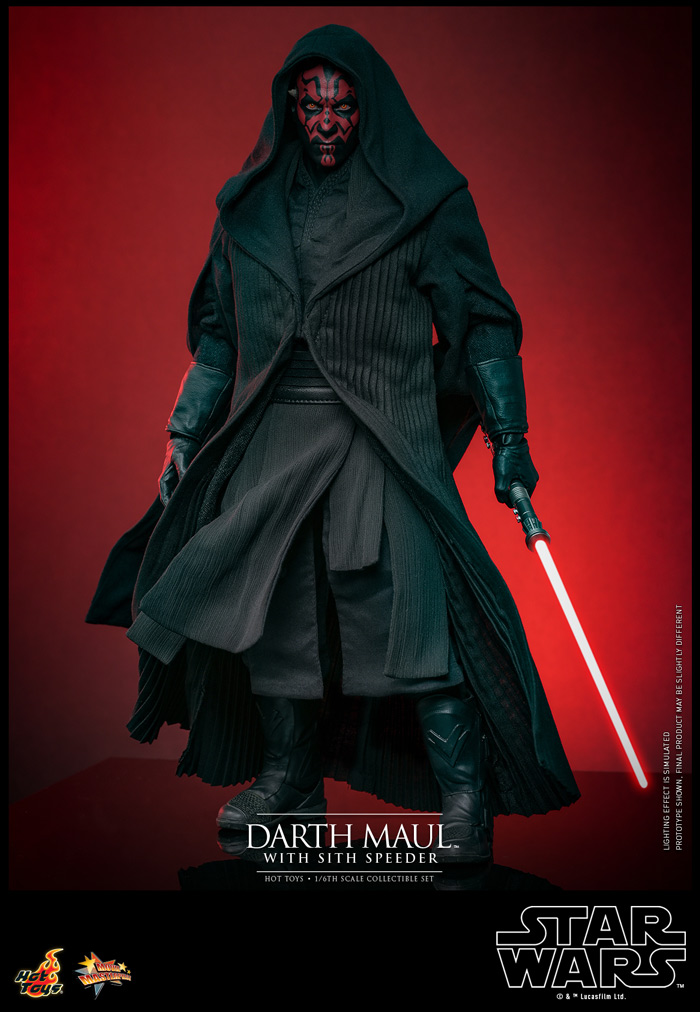 HotToys Darth Maul With Sith Speeder