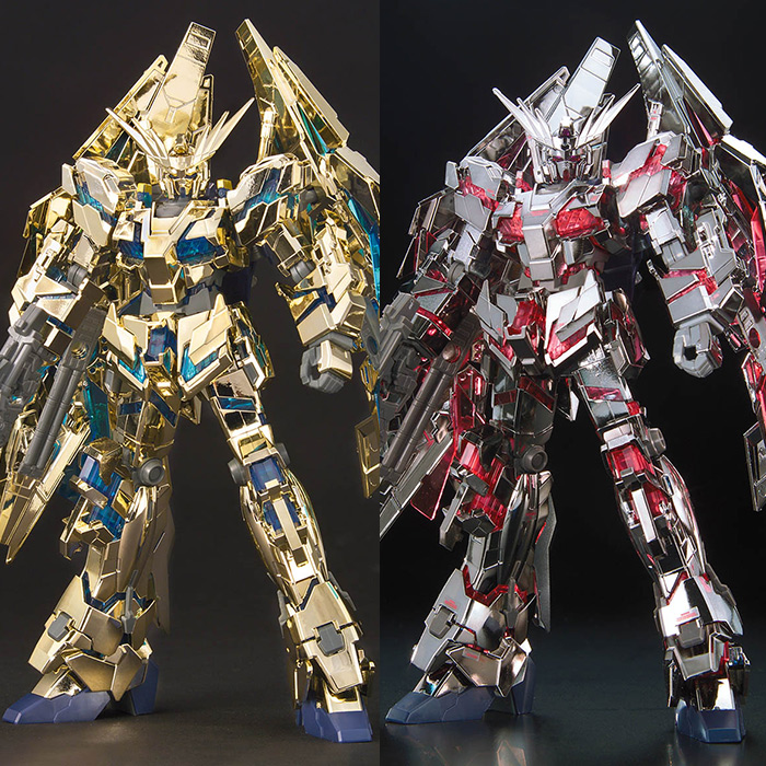 HGUC 1/144 RX-0(CAMS-RX0) Unicorn Gundam 03 Phenex[Destory Mode](Gold + Silver Coating)