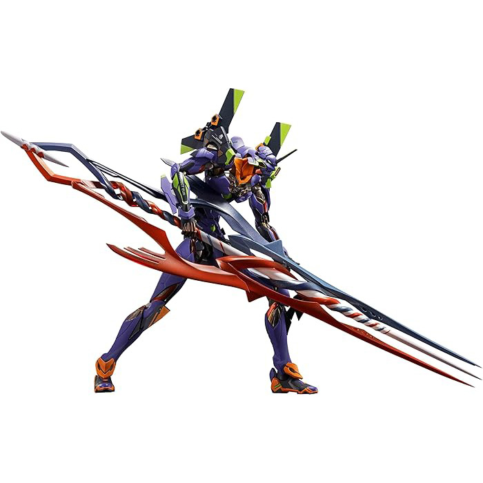 Metal Build Multipurpose Humanoid Decisive Weapon,Artificial Human Evangelion Test Type-01(30th Anniversary) with the spear of Gaius