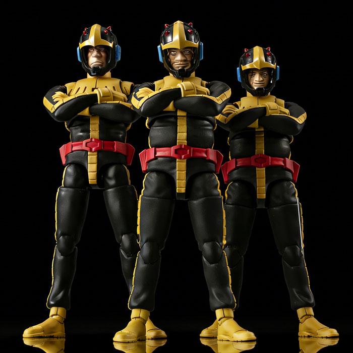 Megahobby Gundam Military Generation Collection EX 1/18 Gaia + Ortega + Mash(Normal Suit)(Mobile Suit Gundam)