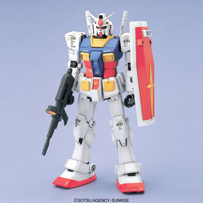 PG 1/60 RX-78-2 Gundam+Weapons(Animation Colored Ver.)