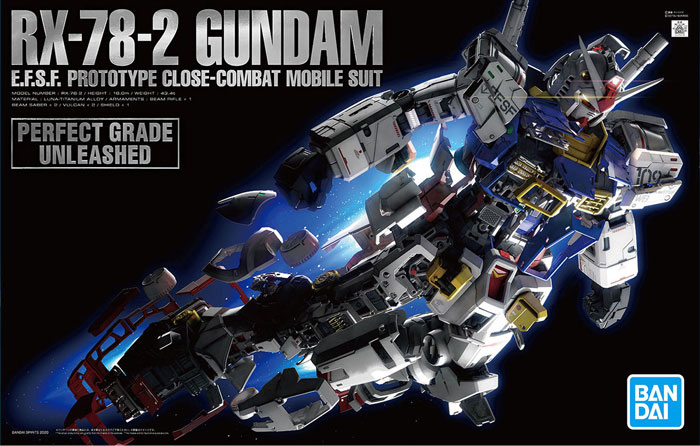 PG Unleashed 1/60 RX-78-2 Gundam
