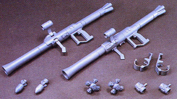 PG 1/60 MS-06F ZakuⅡ set#1 Clear Body+Weapons