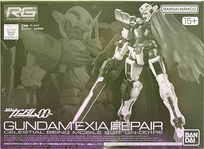 RG GN-001 能天使高达用GN-001RE 能天使高达修复型换装零件(1:144)