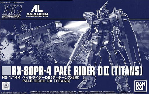 HGUC 1/144 RX-80PR-4 Pale Rider Dullahan Ⅱ(Titans color)