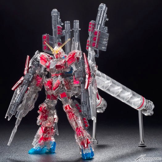 HGUC 1/144 RX-0 Full Armor Unicorn Gundam[Destroy Mode](Psycho-Frame Plated+Mechanical Clear)