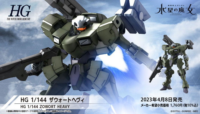 HG F/D-20 重装型佐渥特(1:144)