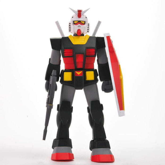 Gundam Retro Soft Vinyl Figure RX-78-2 Gundam(Real Type Color)