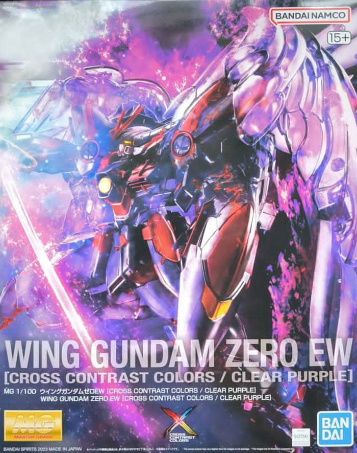 MG 1/100 XXXG-00W0 Wing Gundam Zero(Endless Waltz) Ver.Ka(Cross Contrast Colors / Purple Clear)