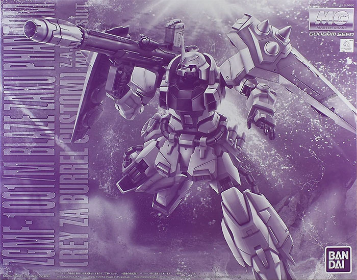 MG 1/100 ZGMF-1001/M Blaze Wizard Zaku Phantom(Rey Za Burrel custom)