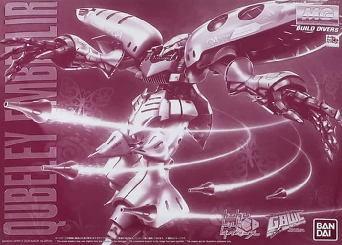 MG 1/100 AMX-004E Qubeley embellir