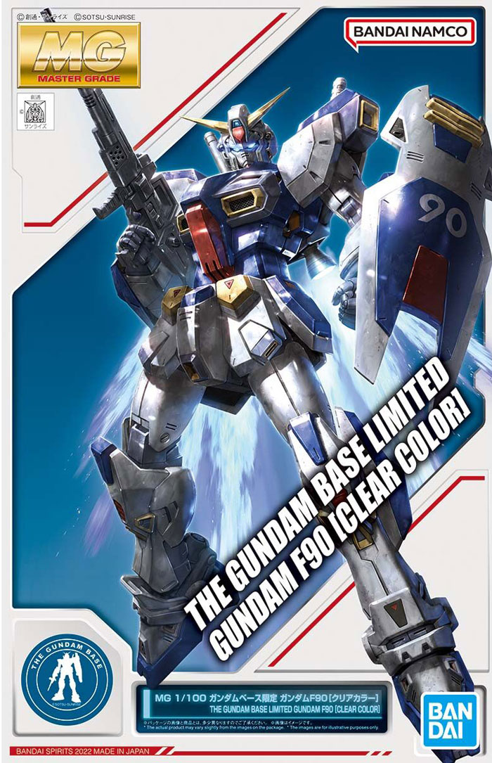 MG 1/100 Formula 90 Gundam F90(Clear Color)