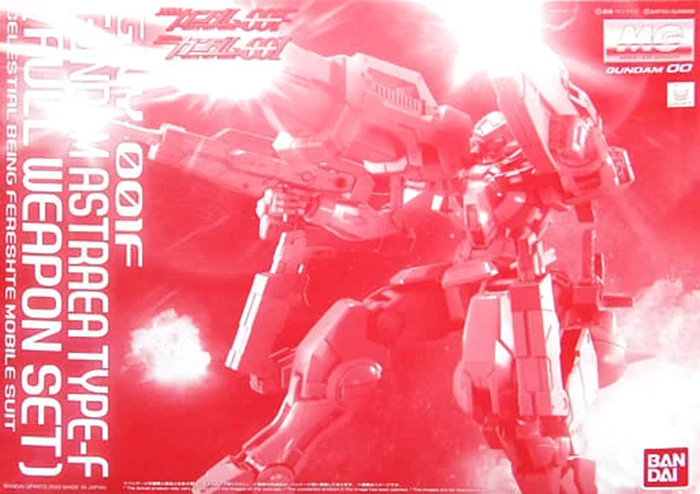 MG 1/100 GNY-001F Gundam Astraea Type-Fereshte(Fon Spaak)(Full Weapon Set)