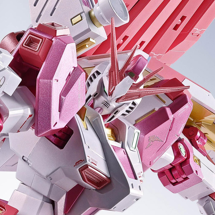 Metal Robot Spirits(Side MS) MS-035 Nu Gundam(Sakura Miko color)