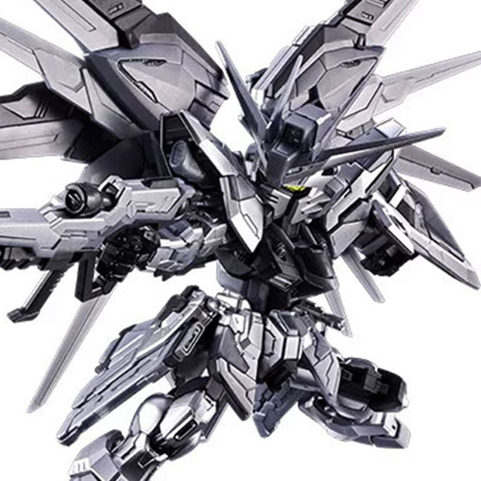 MGSD ZGMF-X10A Freedom Gundam(Metallic Silver)